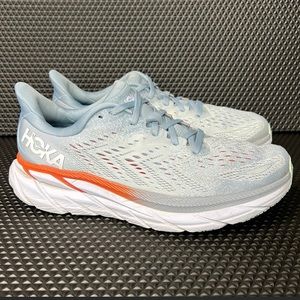 HOKA ONE ONE Clifton 8 Running Shoe Blue Fog